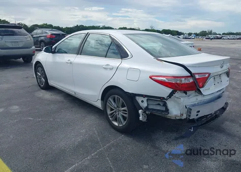 2016 Toyota Camry Se из США, поврежденный, VIN 4T1BF1FK2GU564799